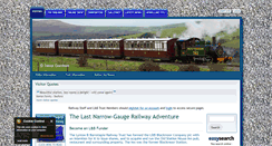 Desktop Screenshot of lynton-rail.co.uk